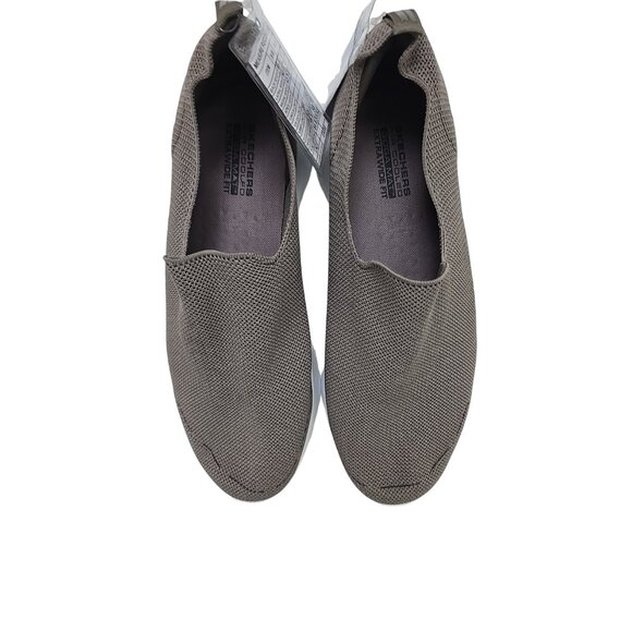 Skechers Go Walk Slip-On Casual Shoes Taupe White 216490 Size 12 EW - Picture 6 of 7